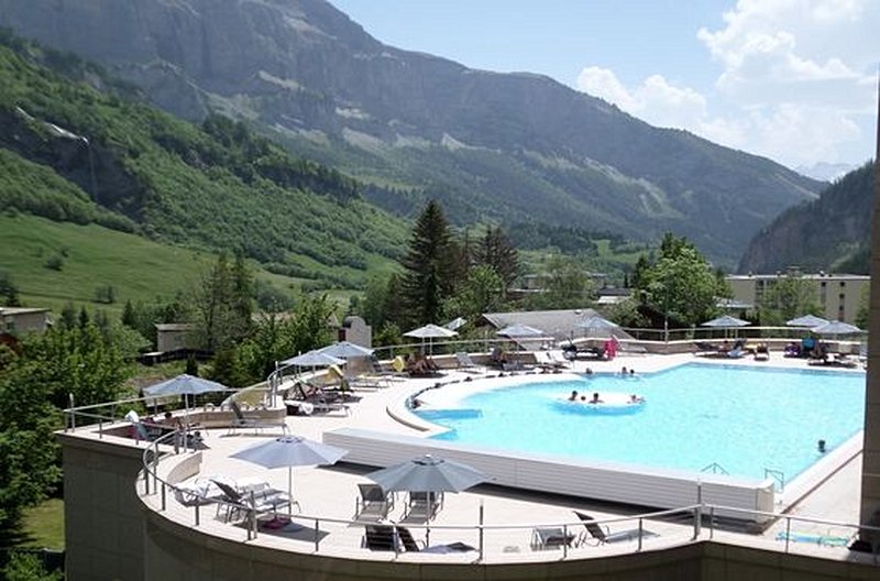Se détendre dans les bains de Leukerbad