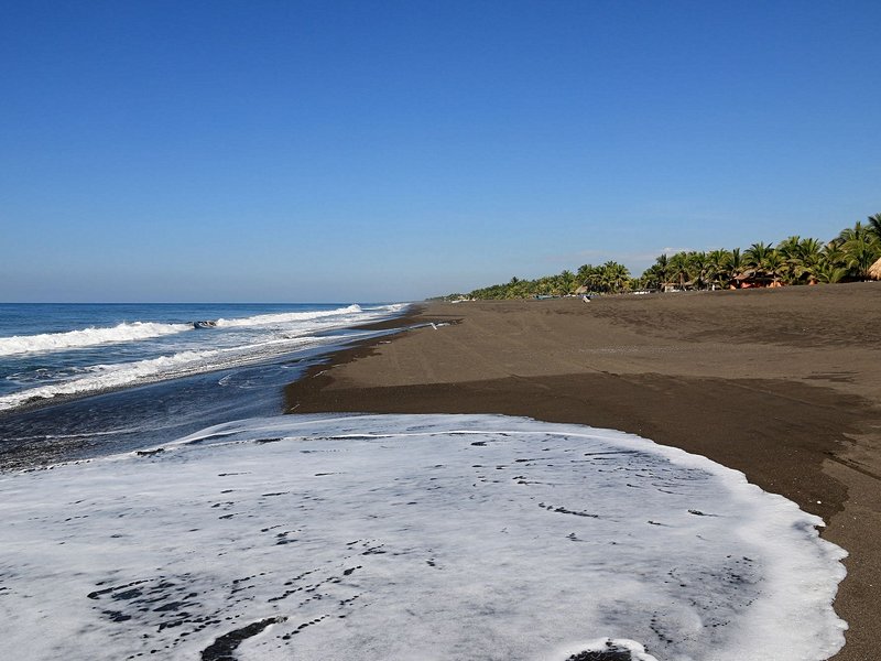 La plage de Monterrico