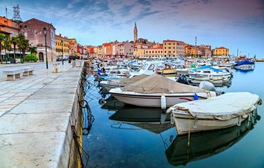 Port de Rovinj, péninsule d'Istries