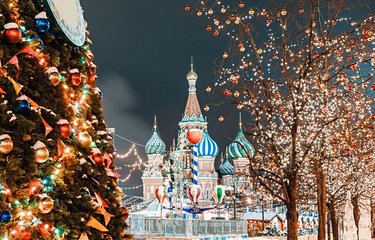 Fête de Noël à Moscou