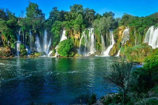Les cascades de Kravice, Skakavac et du parc de la Una