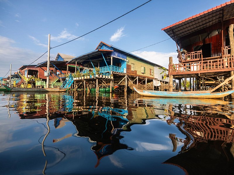Village flottant de Kampong Phluk