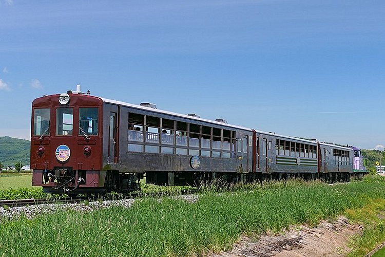 Le train Furano Biei Norokko 2