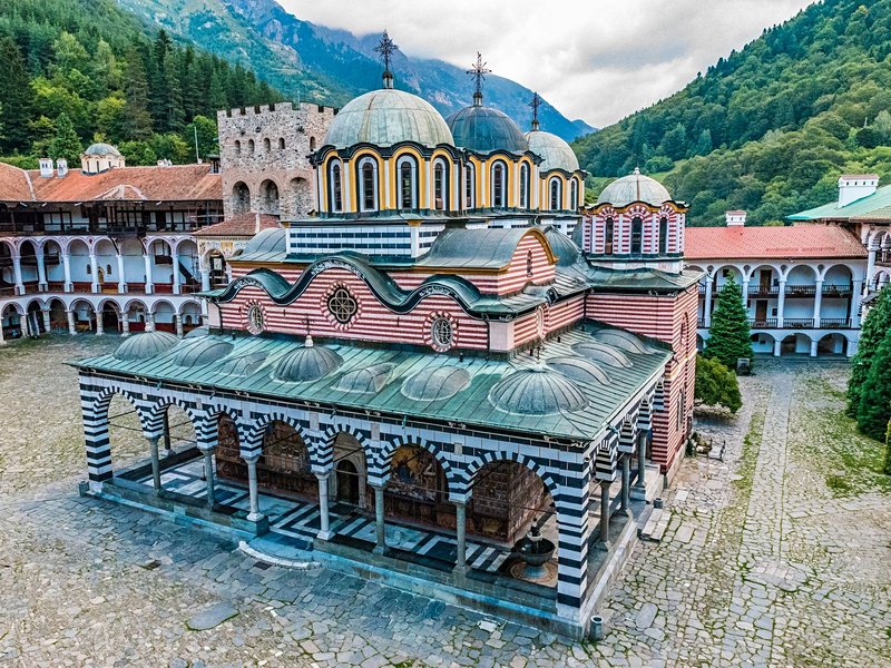 Le monastère de Rila
