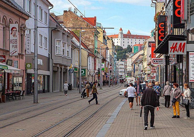 Les passages cachés (ou non) de Bratislava