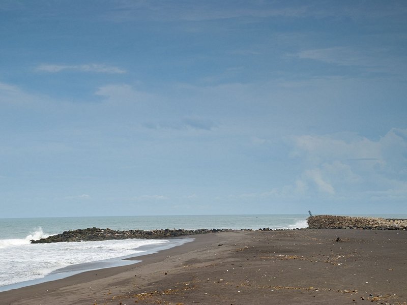 La plage de Champerico