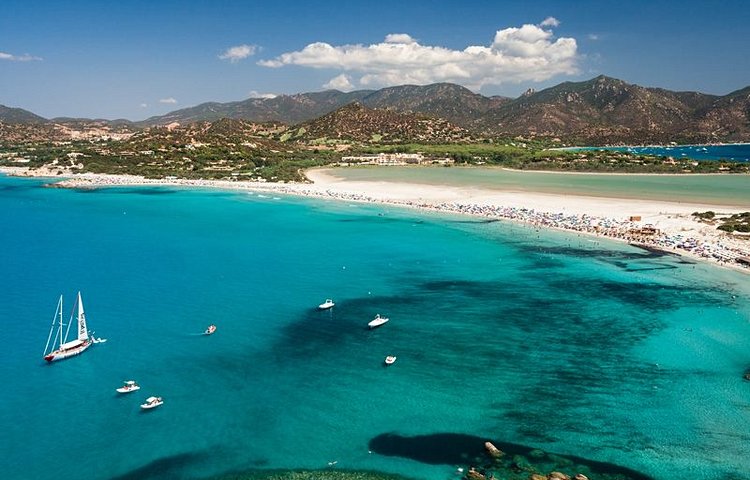 La plage de Porto Giunco