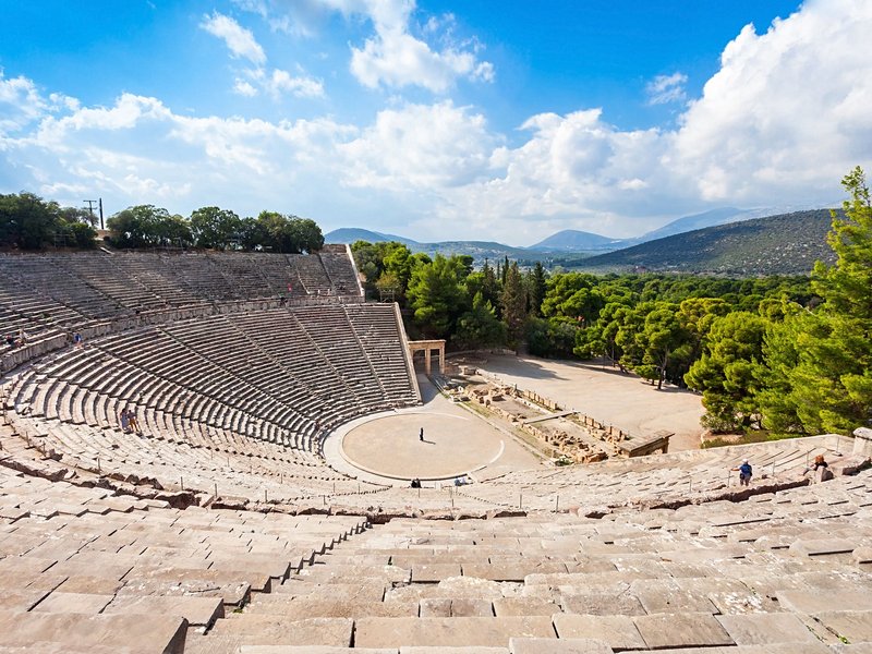 L’Asclépiéion et le Théâtre d'Épidaure