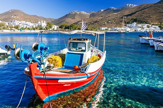 Le port de Katapola