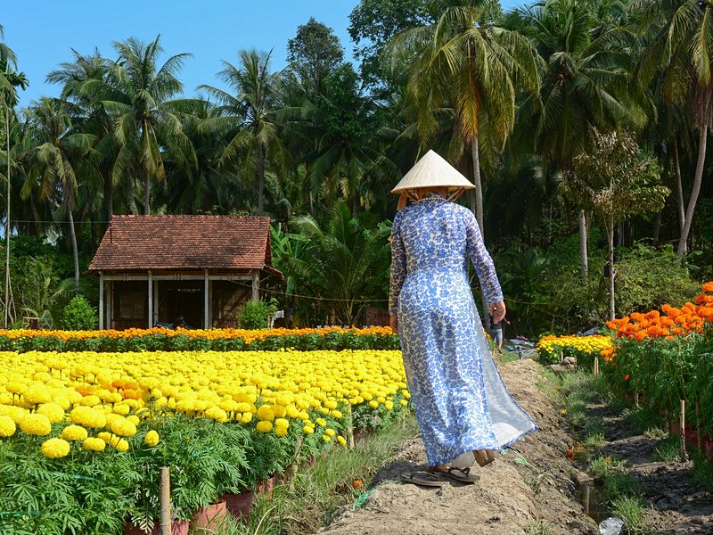 Sa Dec et la maison de Huynh Thuy Le