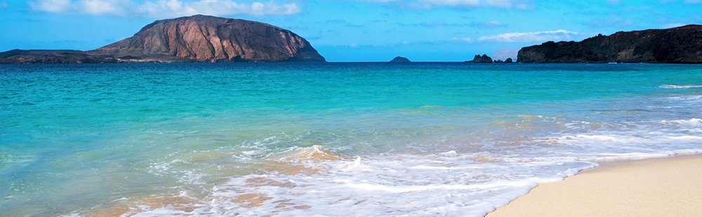 La playa de las Conchas à la Graciosa