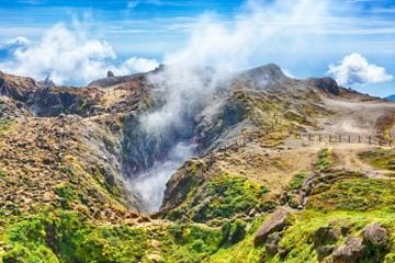 Le volcan de la Soufrière