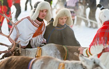 Marché d'hiver de Jokkmokk