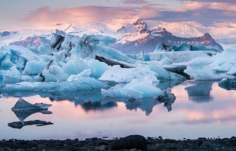 La lagune de Jökulsárlón