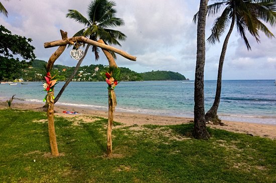 La plage de Laborie