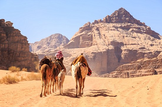 Le désert du Wadi Rum