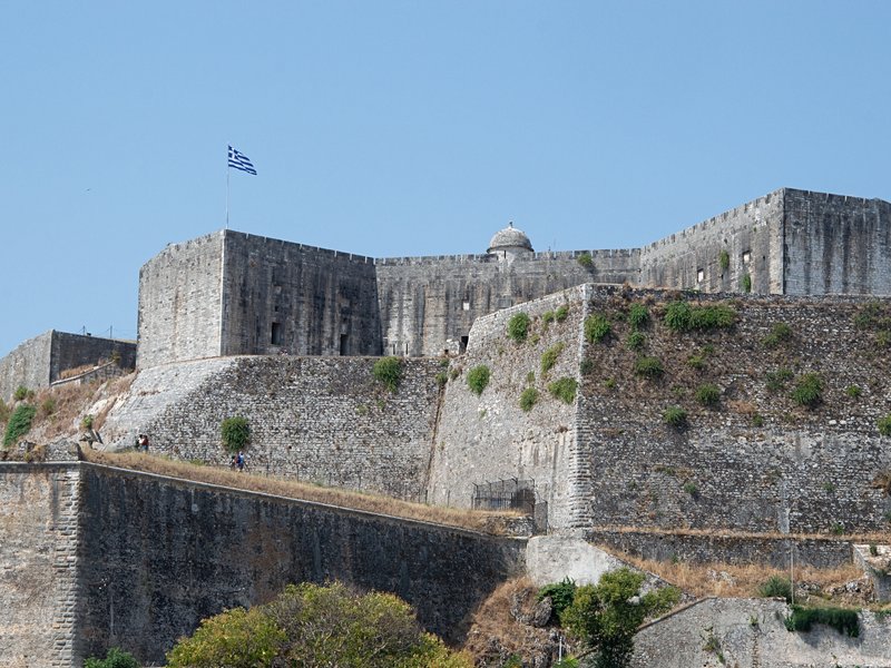 Angelokastro, forteresse byzantine
