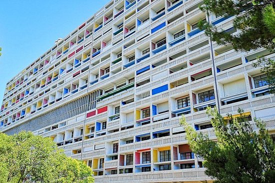 La cité radieuse Le Corbusier