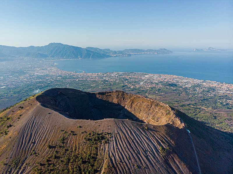 Le volcan Vésuve