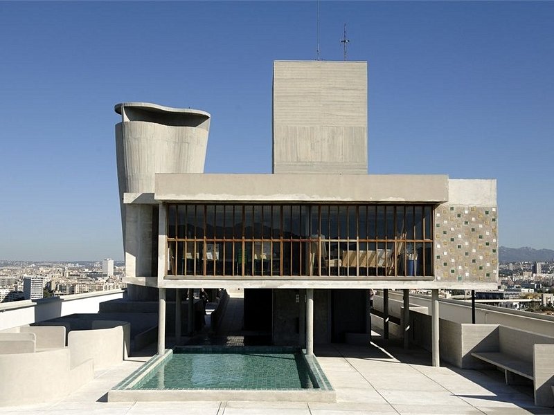 La cité radieuse Le Corbusier