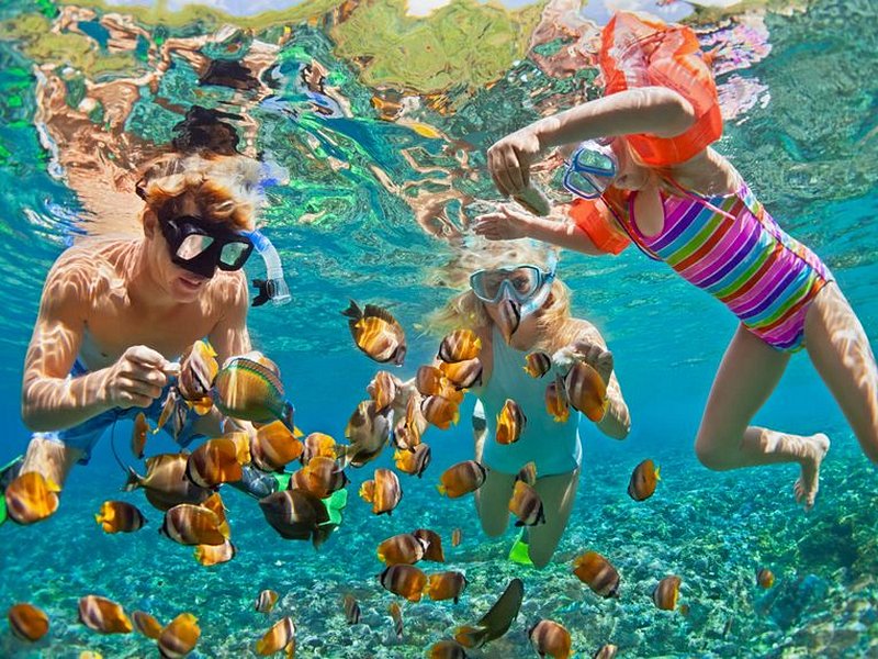 S’adonner aux joies du snorkeling, du surf et de la planche à voile