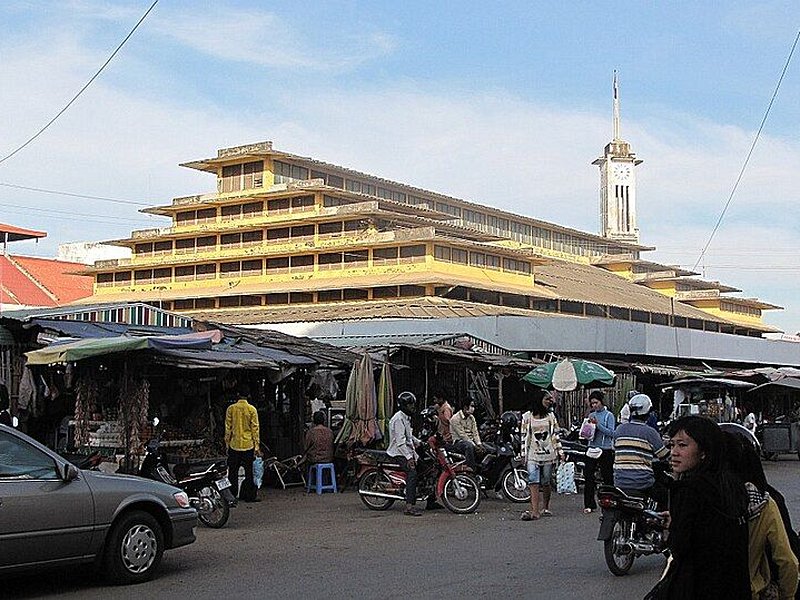 Marché central Phsar Nath