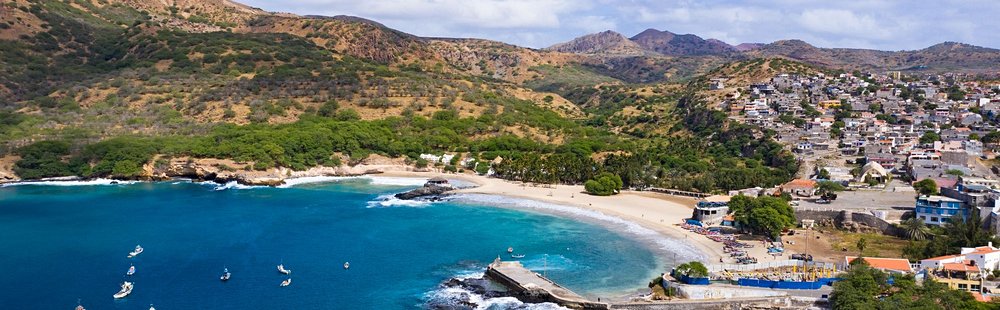 Plage de Tarrafal, île de Santiago