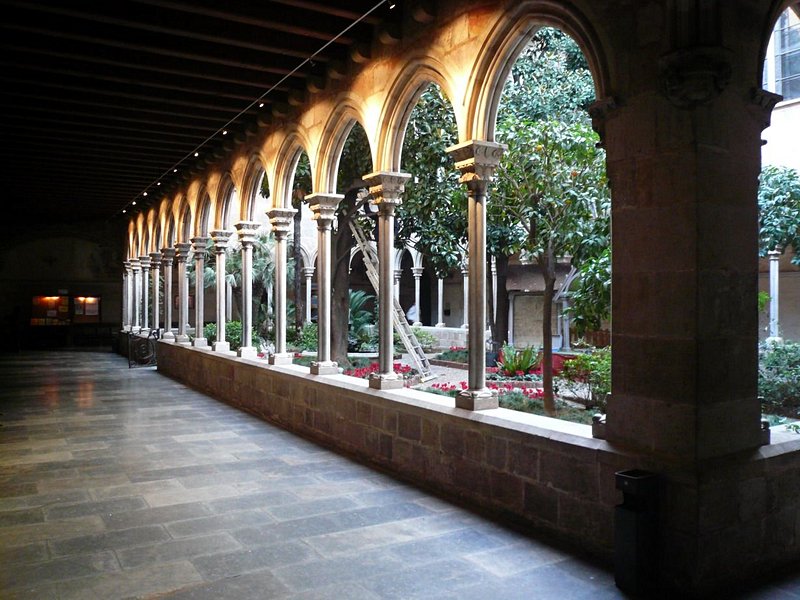 Le cloître de l’église de la Concepció