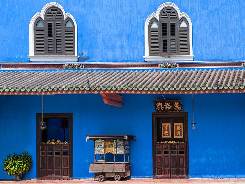 The Blue Mansion