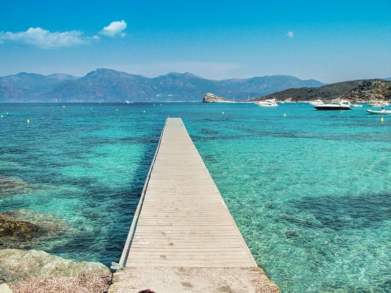 La plage de Saleccia, désert des Agriates