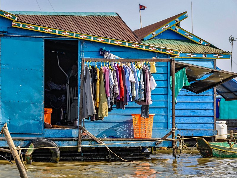 Village de Kompong Khleang
