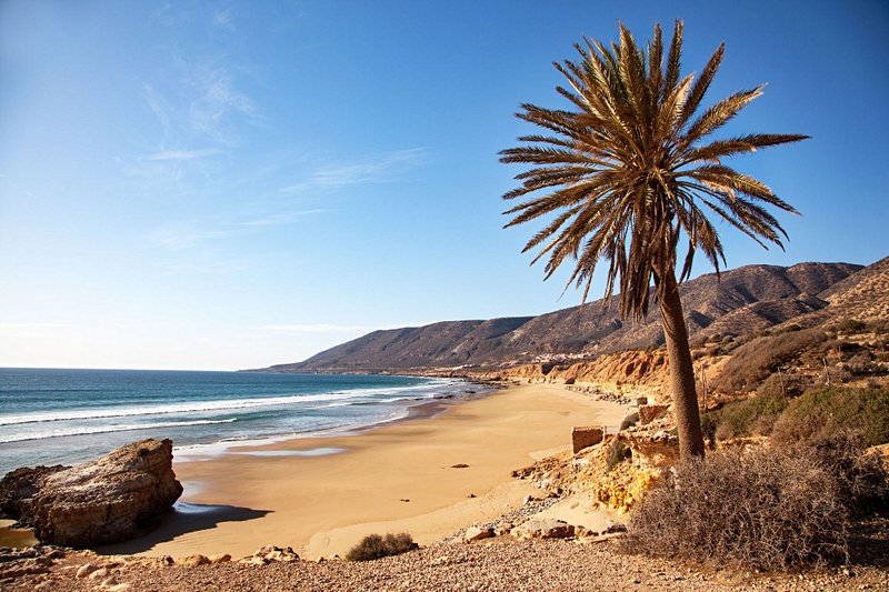 plage Plage de Taghazout – Agadir