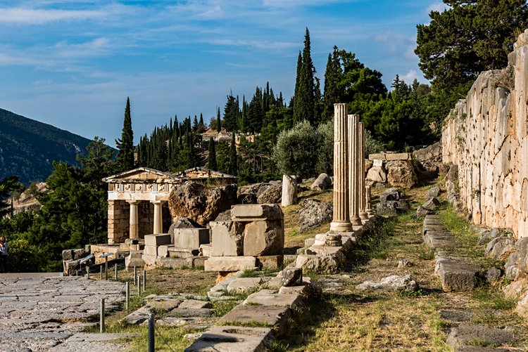 Le site archéologique de Delphes