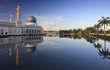 La mosquée de la ville de Kota Kinabalu
