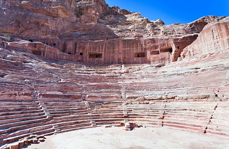 Le spectacle monumental du théâtre de Pétra 3