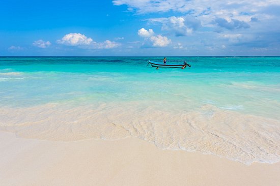La plage de Xpu-Ha