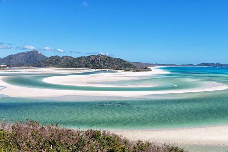 Whitehaven beach, île Whitsunday, Australie 2
