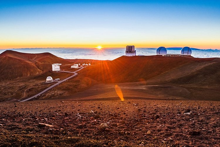 Au sommet du Mauna Kea