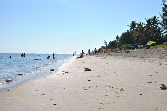 La plage de la Saline