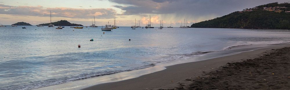 La plage de la Malendure à Mahaut