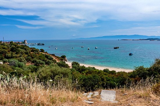 Les plages de la Chalcidique (Grèce continentale)