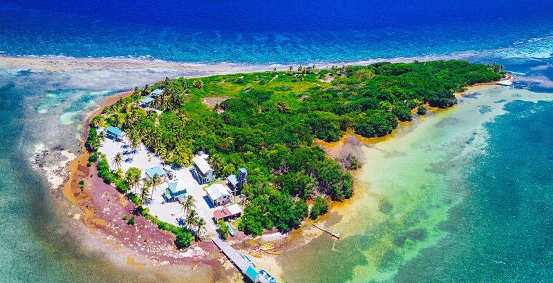 plage L’atoll de Glover