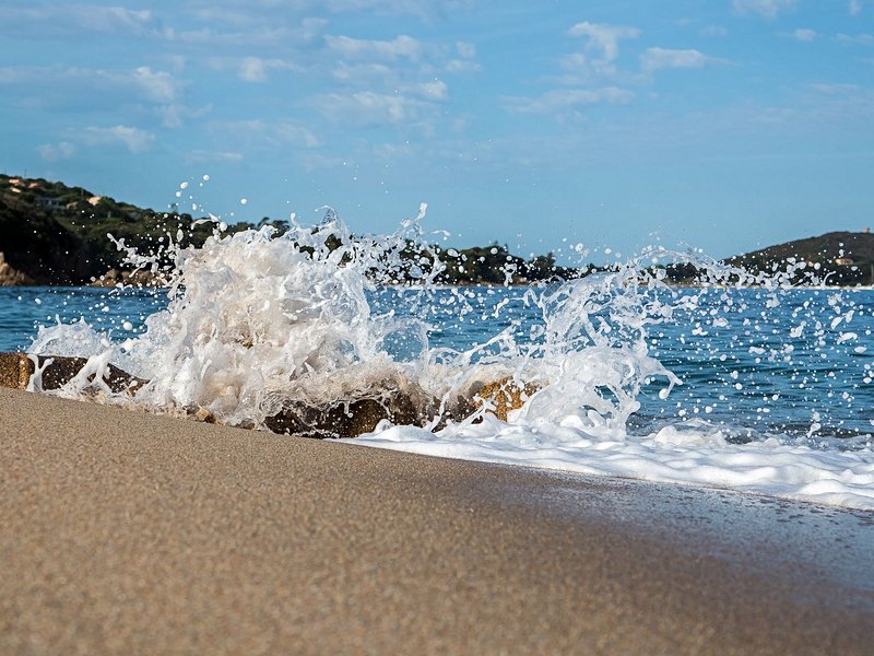 La plage d’Agosta, Porticcio