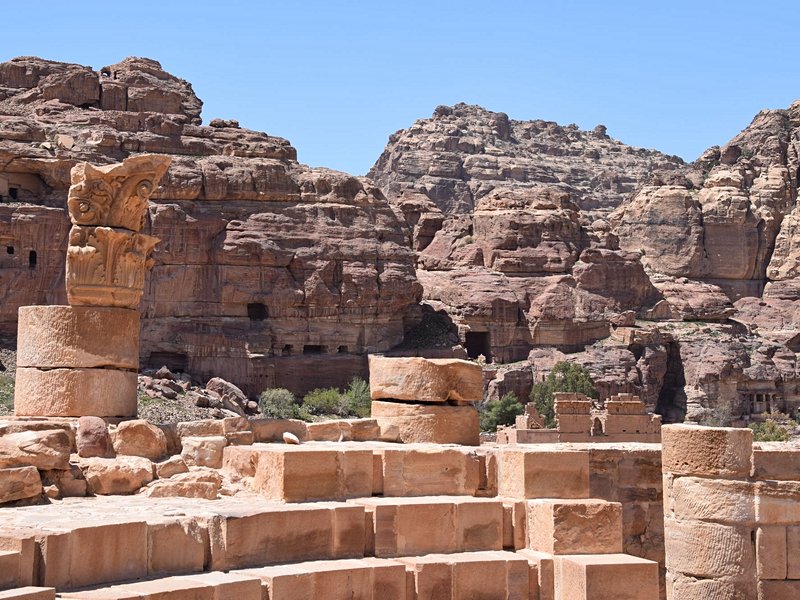 Le Grand Temple de Pétra