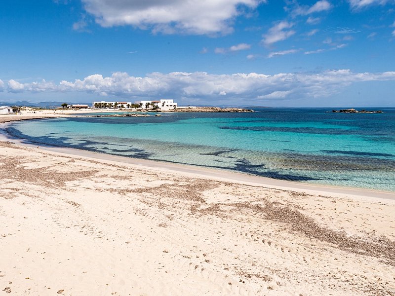 La plage d'Es Pujols