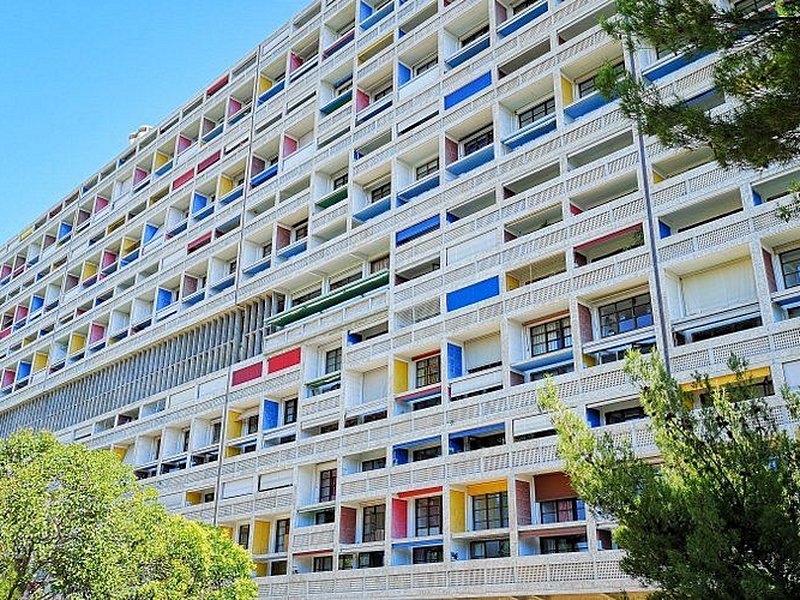 La cité radieuse Le Corbusier