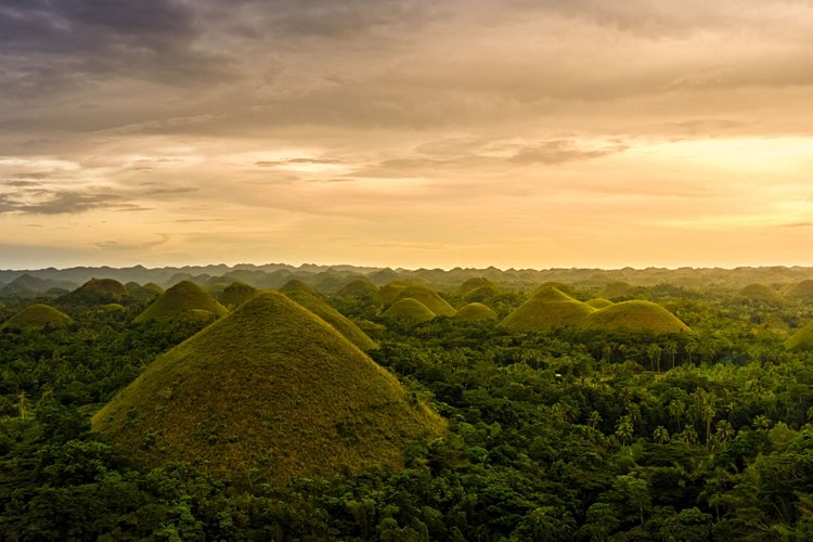 Les Chocolate Hills de l’île de Bohol