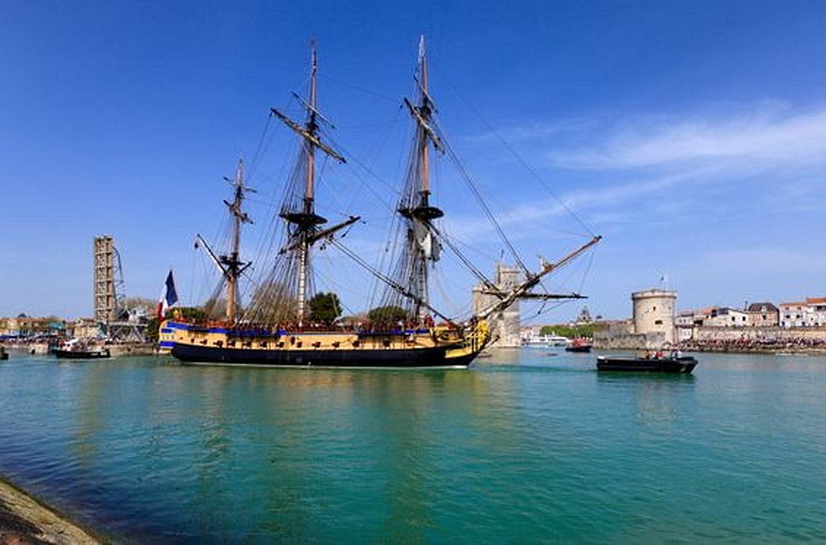 Explorer la frégate l’Hermione