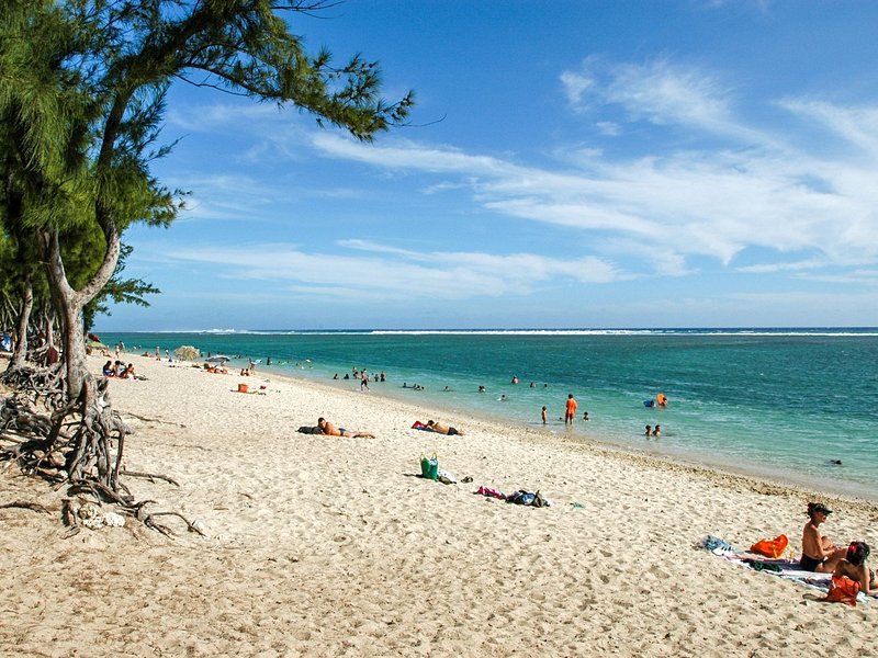 La plage de L’Hermitage
