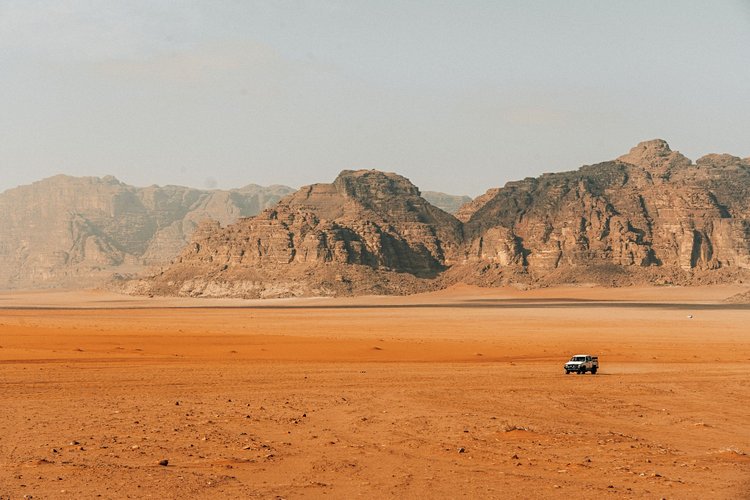Le Wadi Rum en 4x4, une échappée sur la planète Mars